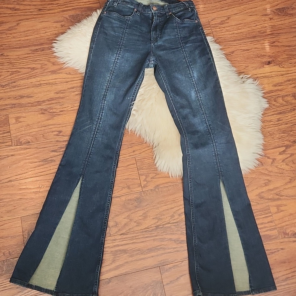 Dear John Mercy Flare Split Jeans